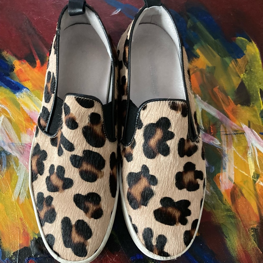 Michel Pony Hair Slip on Sneaker - Picture 2 of 7